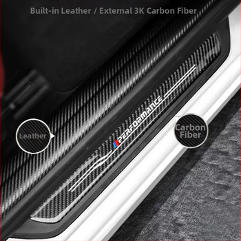 BMW durvju sliekšņi – īsta oglekļa šķiedras izskats, izturīgi pret skrāpējumiem un nolietojumu