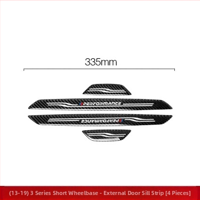 BMW durvju sliekšņi – īsta oglekļa šķiedras izskats, izturīgi pret skrāpējumiem un nolietojumu