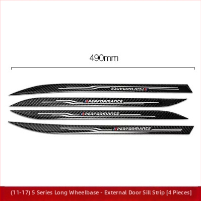 BMW durvju sliekšņi – īsta oglekļa šķiedras izskats, izturīgi pret skrāpējumiem un nolietojumu