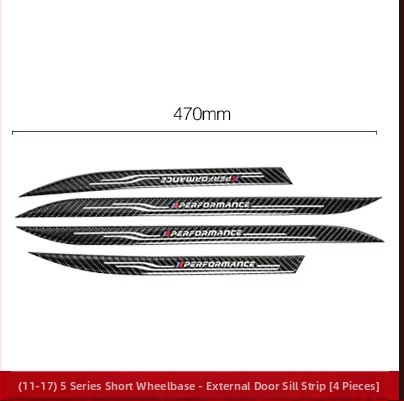 BMW durvju sliekšņi – īsta oglekļa šķiedras izskats, izturīgi pret skrāpējumiem un nolietojumu