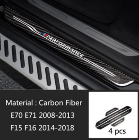 BMW durvju sliekšņi – īsta oglekļa šķiedras izskats, izturīgi pret skrāpējumiem un nolietojumu