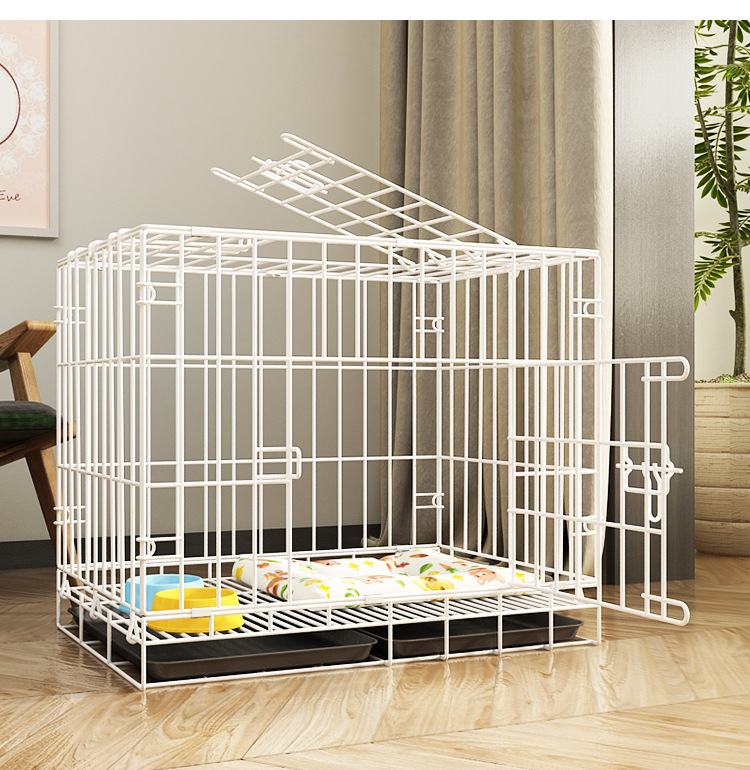 Кучешка клетка - телена клетка за кучета - вътрешно и външно ползване (Материал: телена мрежа; Категория: клетка; Предназначено за: кучета; Внос: Не; IP разрешено: Не)