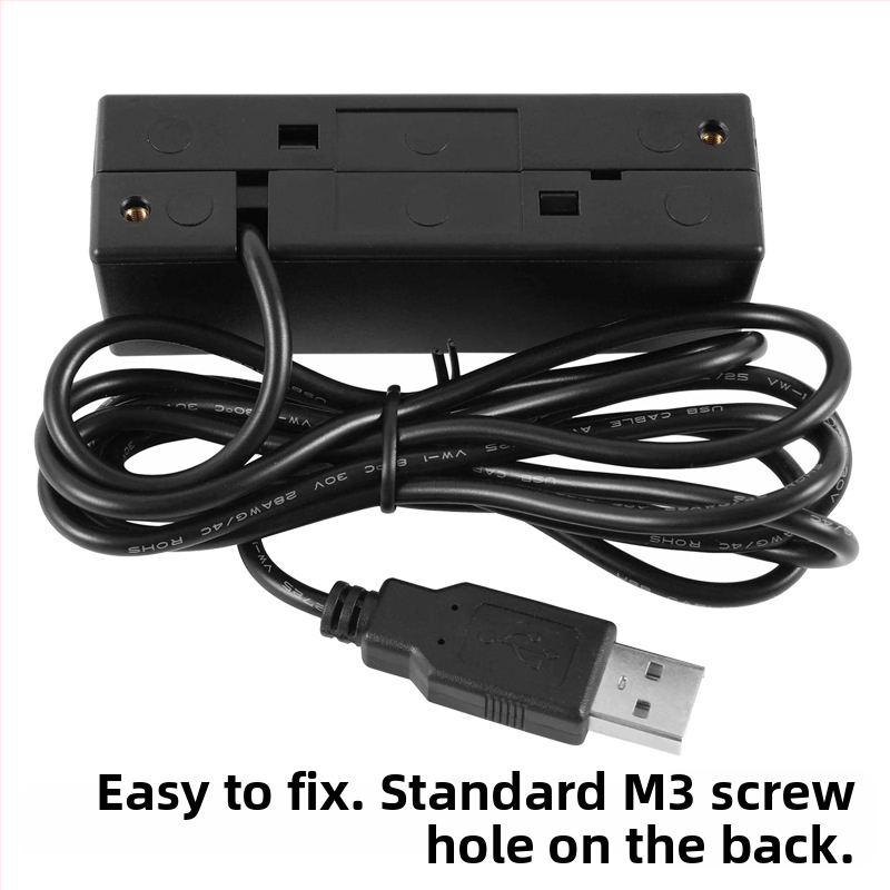 MSR580 Mini čitač magnetnih kartica – tri trake, RS232, NFC i RFID, podrška karticama 1/2/3 trake