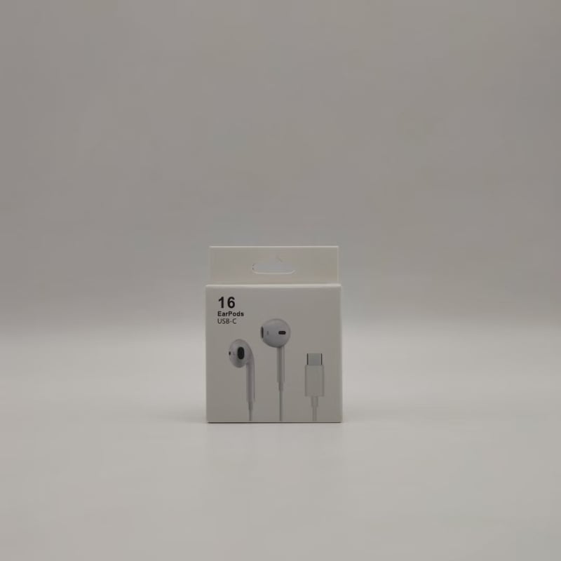 Vadu In-ear austiņas ar Type-C interfeisu, plug-and-play, dinamiskais draiveris, 1,2 m kabelis, saderīgas ar iOS un Android