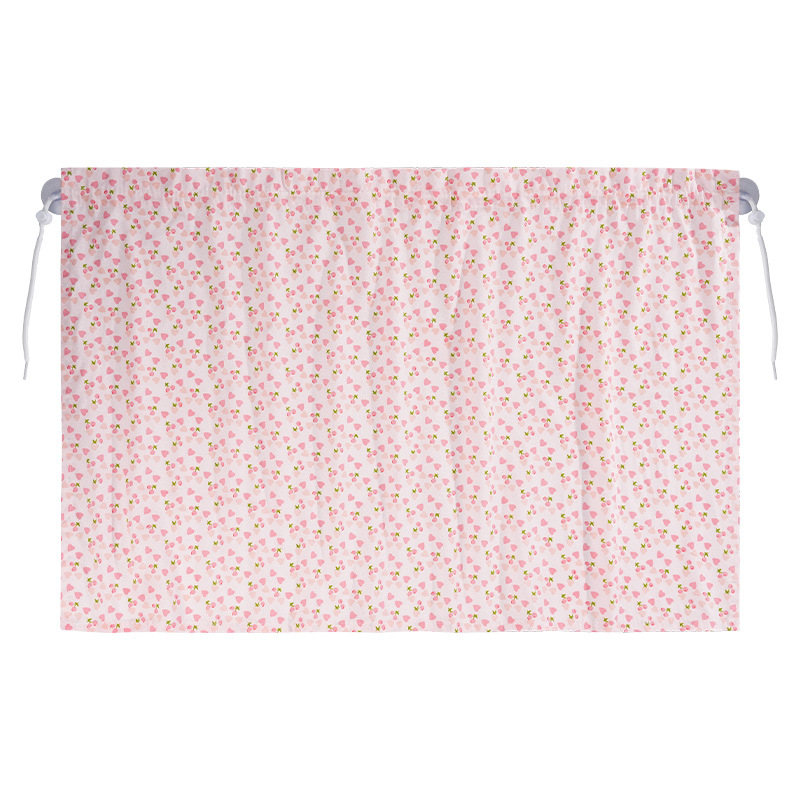 Auto slnečné závesy z bavlny, čiastočne priesvitné, zavesené, univerzálna kompatibilita, Blue Rain