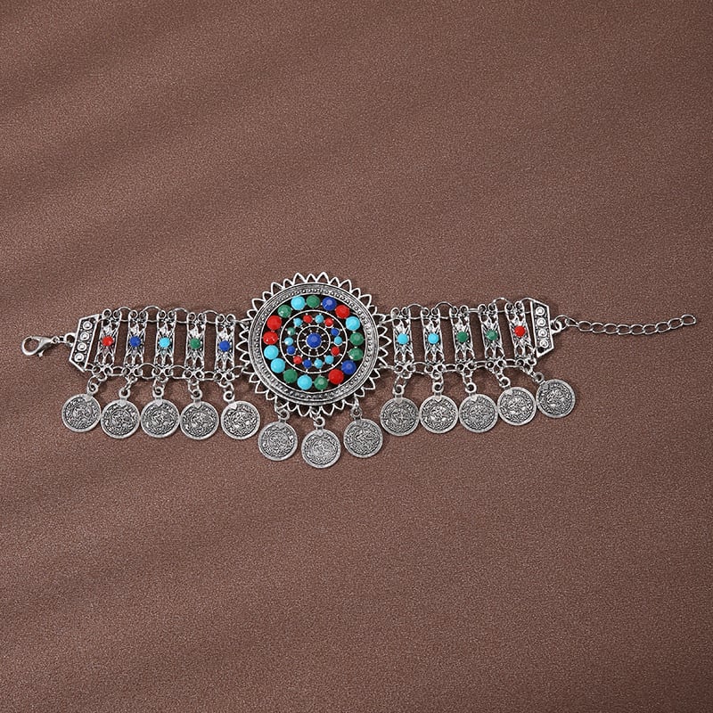 Etno stiilis Miao tutikoha peapalae, originaalne disain kostüümile (Materjal: sulam; Katmine: elektroplaking; Pakend: eraldi pakend; Turuletoomise aeg: kevad 2023)