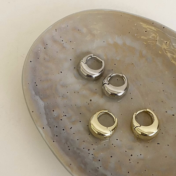 Clipuri pentru urechi din cupru, formă U, stil franțuzesc de înaltă clasă, Jiuhan