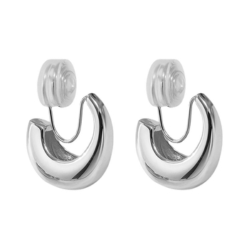 Clipuri pentru urechi din cupru, formă U, stil franțuzesc de înaltă clasă, Jiuhan