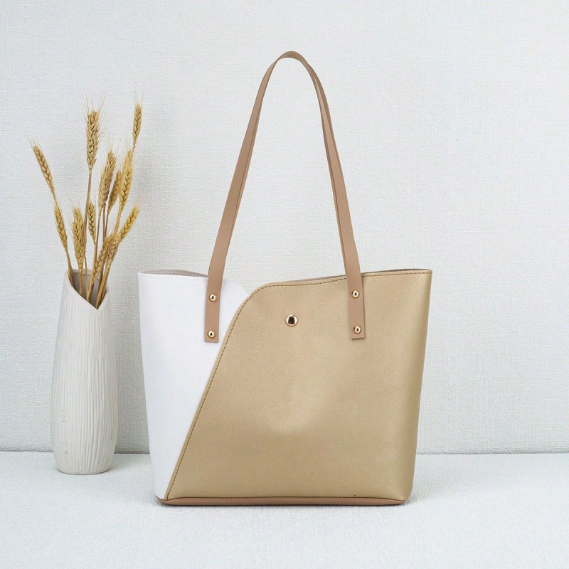 PU női táska, vízszintes négyszög alakú, mágneszár, belső zsebek telefonra és azonosító kártyára, párnázás nélkül, dupla vállpánt, mindennapi viselet, Happy