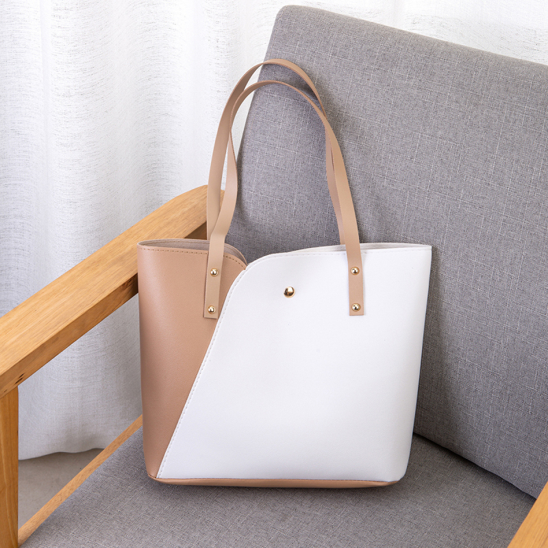 PU női táska, vízszintes négyszög alakú, mágneszár, belső zsebek telefonra és azonosító kártyára, párnázás nélkül, dupla vállpánt, mindennapi viselet, Happy