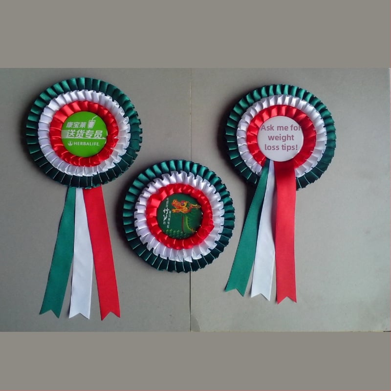 Juostinė corsage ženklelis, tinplate medžiaga, rankų darbo, vestuvėms, verslo dovana