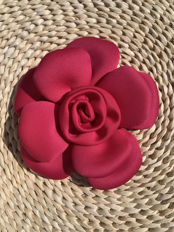 Corsage – poliészter virág, uniszex alap stílus, Litvi márka, nyár 2025