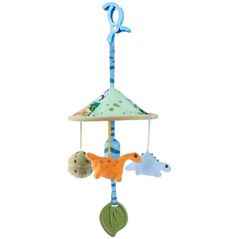 Pliša karājāma rotaļlieta bērnistabai gultiņā un ratiem – lācis un zaķis, okeāna Eiropas izdevums, zīdaiņiem 0–3 gadi, 3C mīkstā rotaļlieta