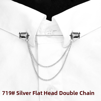 Kaelaripmipin – titaani teras, Korea stiil, valge kristall, elektroplaatimine, topelt-tassel