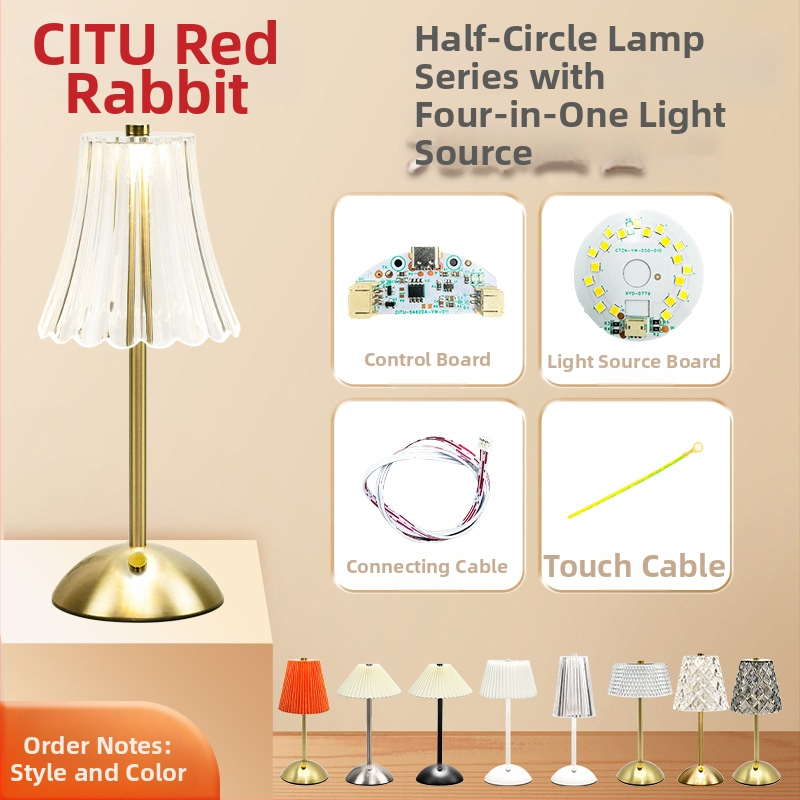 Stalo lemputė, pusapvalio modelio, plieno meno medžiaga, pritaikoma, miegamojo naktinė lempa