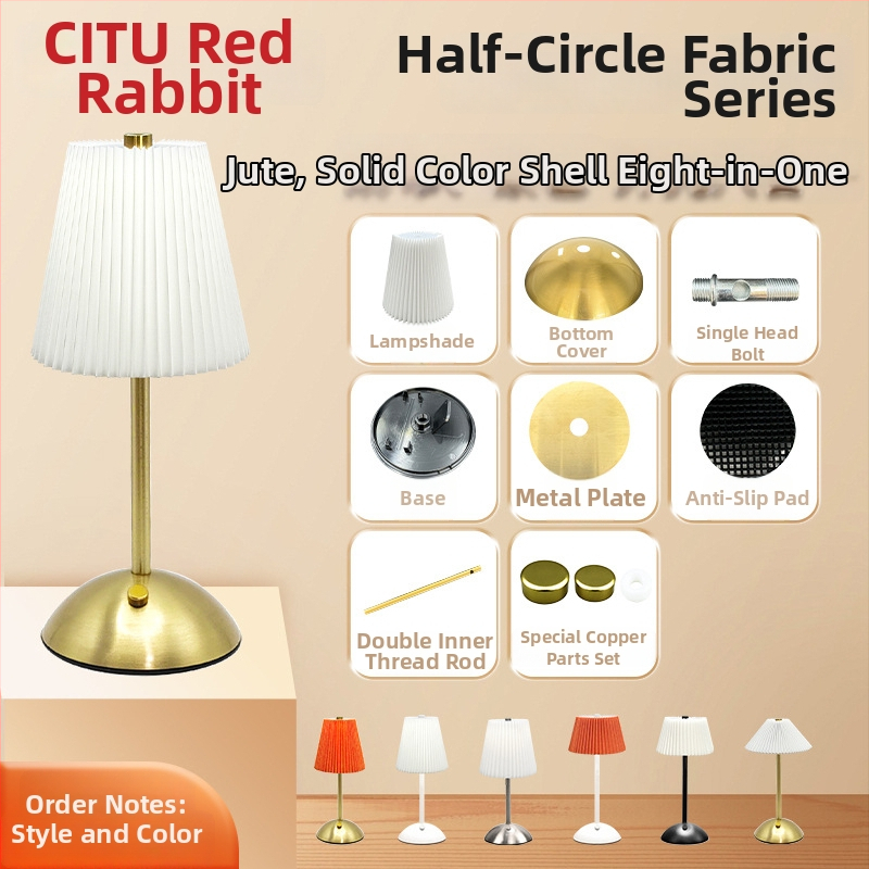 Stalo lemputė, pusapvalio modelio, plieno meno medžiaga, pritaikoma, miegamojo naktinė lempa