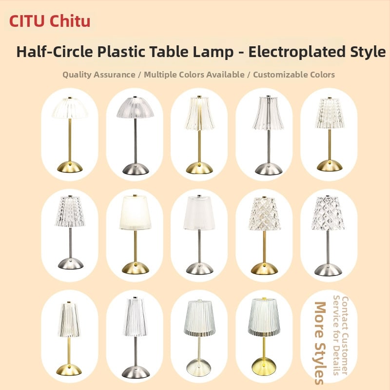 Stalo lemputė, pusapvalio modelio, plieno meno medžiaga, pritaikoma, miegamojo naktinė lempa