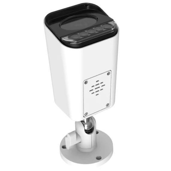 Корпус за Bullet камера, алуминиева сплав, IP67 водоустойчив, IK10 удароустойчив, с монтажна стойка, предпазен щит и сферичен капак