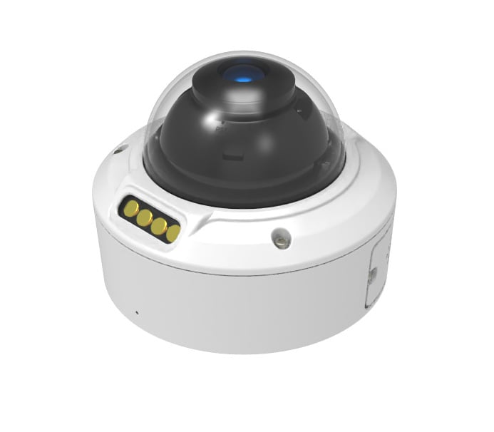 Корпус за Bullet камера, алуминиева сплав, IP67 водоустойчив, IK10 удароустойчив, с монтажна стойка, предпазен щит и сферичен капак