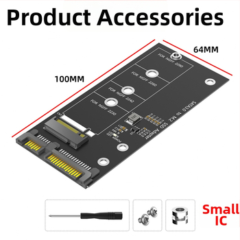 LCCT 23HD18-RTK MSATA NGFF į SATA3 išorinis kietojo disko korpusas adapteris, M.2 SATA protokolas, medžiaga aliuminio lydinys + ABS, SATA 3.0 sąsaja, 6 Gbps