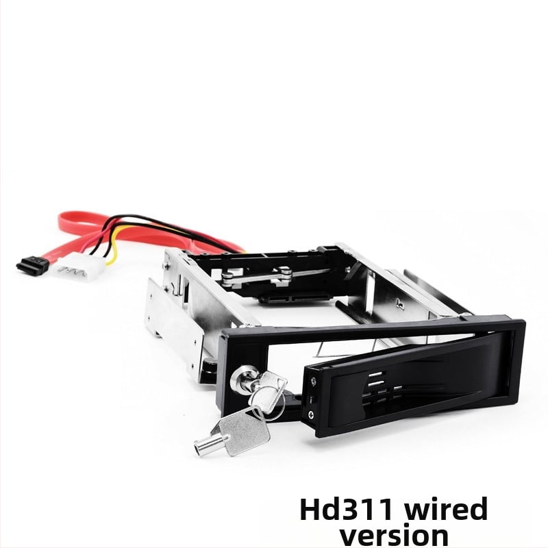 Kietojo disko išėmimo laikiklis – be varžtų, be įrankių montavimas, metalo konstrukcija, modelis HDD314, Shuolitai SEATAY