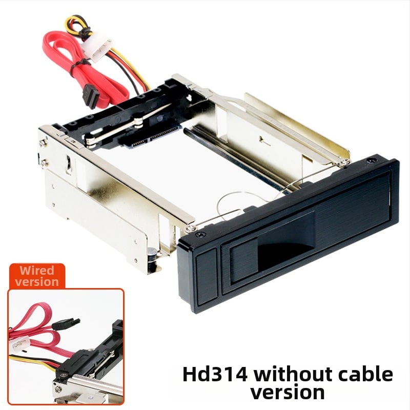 Kietojo disko išėmimo laikiklis – be varžtų, be įrankių montavimas, metalo konstrukcija, modelis HDD314, Shuolitai SEATAY