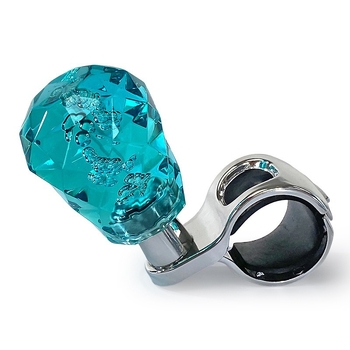 Stūres rata palīgbola – kristāla akmens raksts, akrils, universāla saderība, 300 g