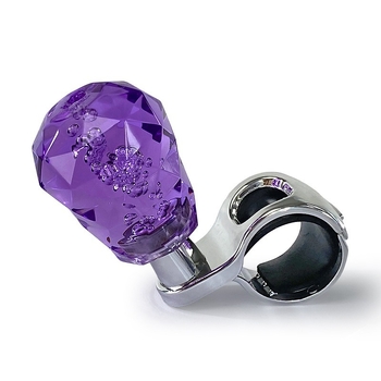 Stūres rata palīgbola – kristāla akmens raksts, akrils, universāla saderība, 300 g