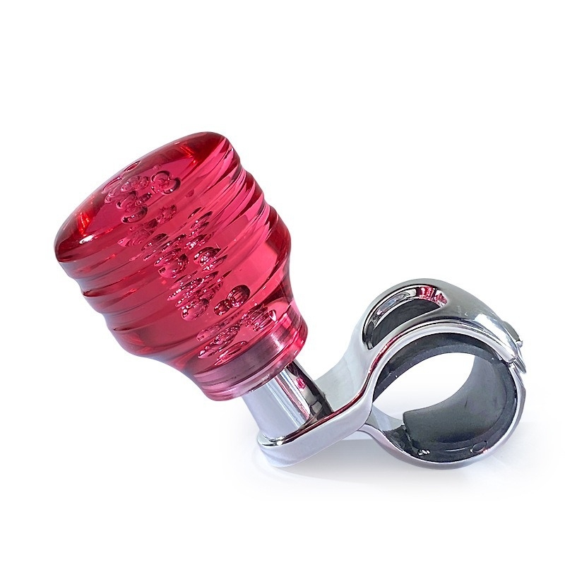 Stūres rata palīgbola – kristāla akmens raksts, akrils, universāla saderība, 300 g