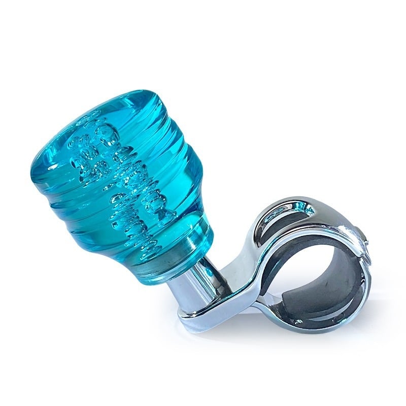 Stūres rata palīgbola – kristāla akmens raksts, akrils, universāla saderība, 300 g