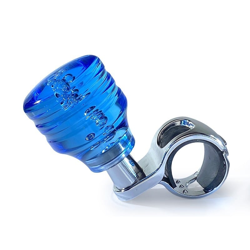 Stūres rata palīgbola – kristāla akmens raksts, akrils, universāla saderība, 300 g