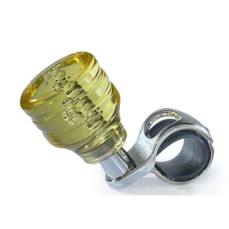 Stūres rata palīgbola – kristāla akmens raksts, akrils, universāla saderība, 300 g