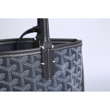 Prava koža, uzorak houndstooth, dvostruka mini torbica za rame, otvoreni gornji dio, za žene