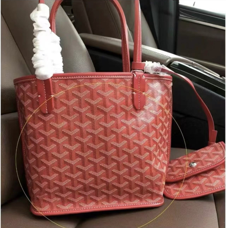 Prava koža, uzorak houndstooth, dvostruka mini torbica za rame, otvoreni gornji dio, za žene