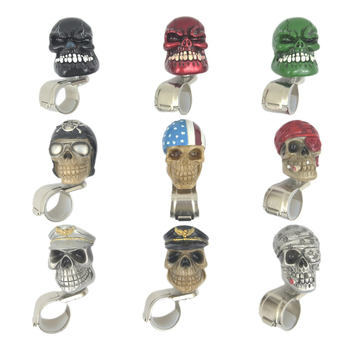 Hocstone universālais stūres palīgbola ar kraniuma dizainu, sveķu izgatavots, 300 g, bez logotipa