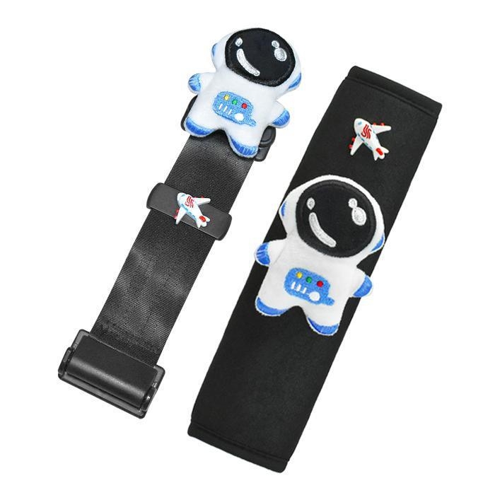 Διακοσμητικός φορέας ζώνης αυτοκινήτου για παιδιά – περιοριστής κατά της ασφυξίας με καρτούν σχέδιο – προστατευτής ώμου ζώνης παιδικού καθίσματος, πολυεστέρας 80 g, διαθέσιμη εξατομίκευση