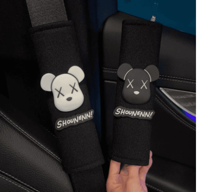 Διακοσμητικό μαξιλαράκι ζώνης ασφαλείας αυτοκινήτου – Ice Silk, εξατομικευμένο λογότυπο