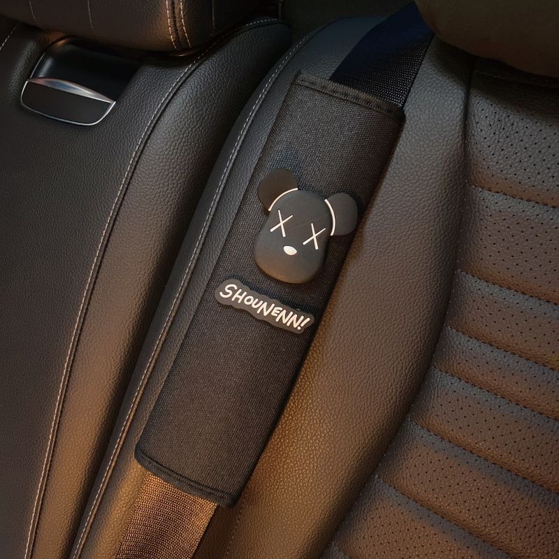 Διακοσμητικό μαξιλαράκι ζώνης ασφαλείας αυτοκινήτου – Ice Silk, εξατομικευμένο λογότυπο