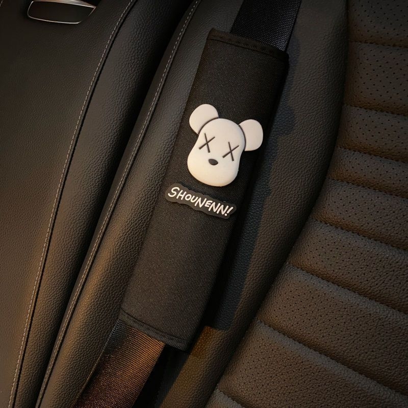 Διακοσμητικό μαξιλαράκι ζώνης ασφαλείας αυτοκινήτου – Ice Silk, εξατομικευμένο λογότυπο