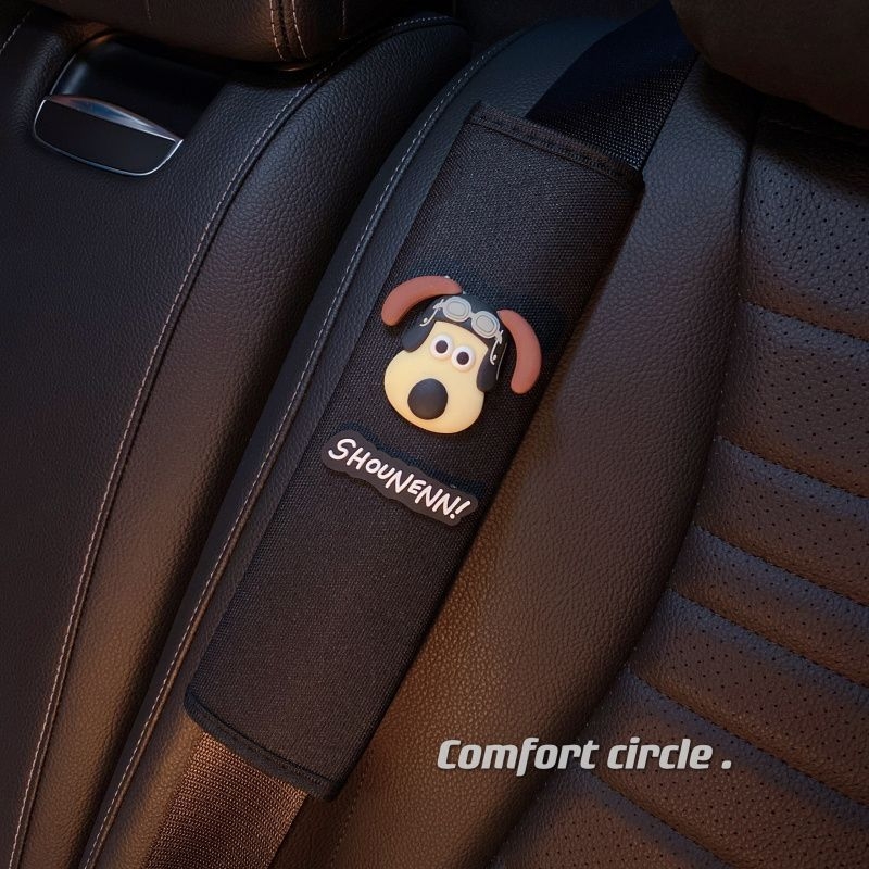 Διακοσμητικό μαξιλαράκι ζώνης ασφαλείας αυτοκινήτου – Ice Silk, εξατομικευμένο λογότυπο