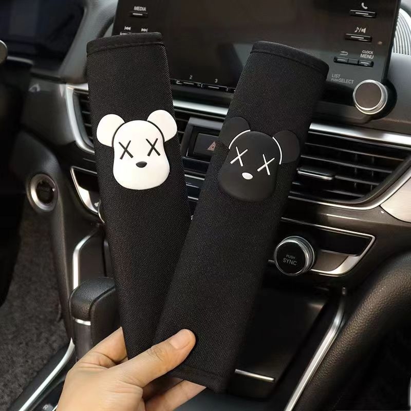 Διακοσμητικό μαξιλαράκι ζώνης ασφαλείας αυτοκινήτου – Ice Silk, εξατομικευμένο λογότυπο