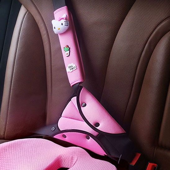 Κράτης ζώνης για παιδιά με επενδύσεις ώμων – αντι-πνιγμού σχέδιο, ρυθμιζόμενη προστασία κοιλιάς για αυτοκίνητο