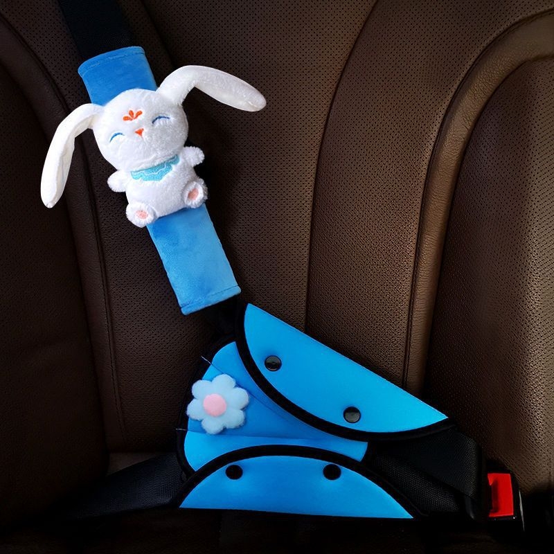 Κράτης ζώνης για παιδιά με επενδύσεις ώμων – αντι-πνιγμού σχέδιο, ρυθμιζόμενη προστασία κοιλιάς για αυτοκίνητο