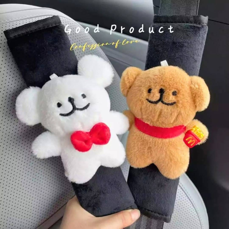 Αυτοκίνητο μαξιλαράκι ώμου ζώνης με φλίς, 100 g, Meiyesi, κωδικός HJD-C3-4-306