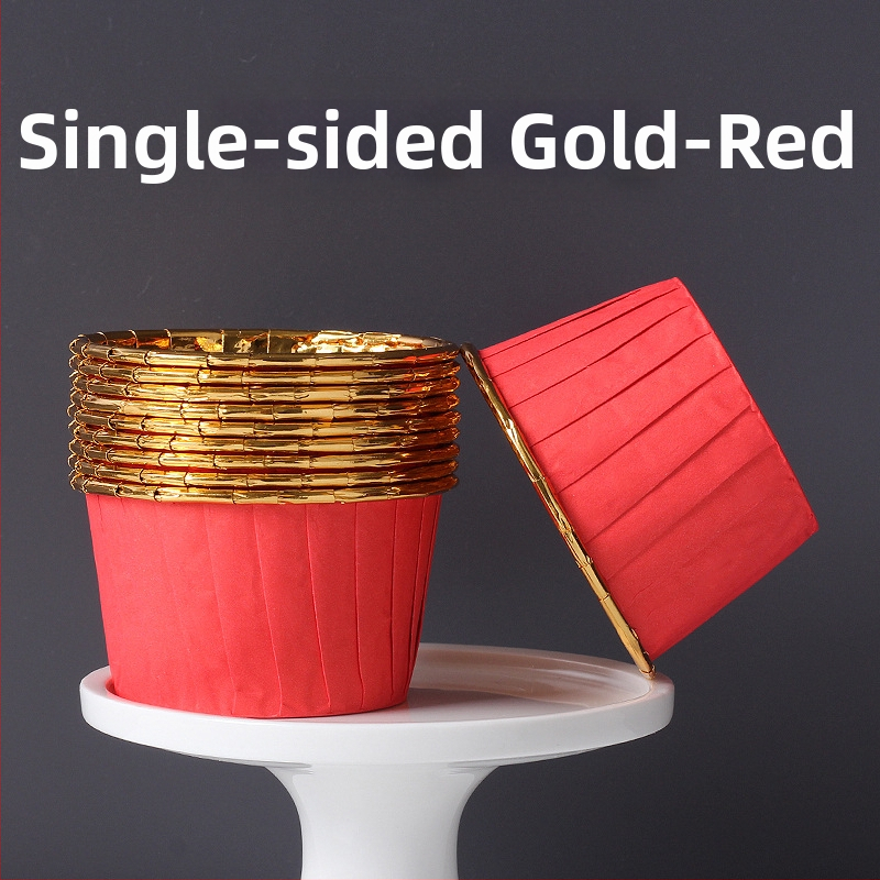 Muffini paberi vormid küpsetamiseks – laminatsiooniga, PET kate, 170 g/m², Jiang xiaopei