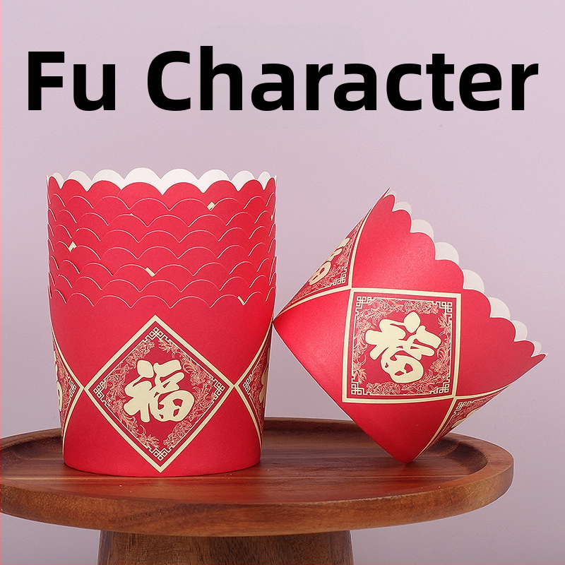 Muffini paberi vormid küpsetamiseks – laminatsiooniga, PET kate, 170 g/m², Jiang xiaopei