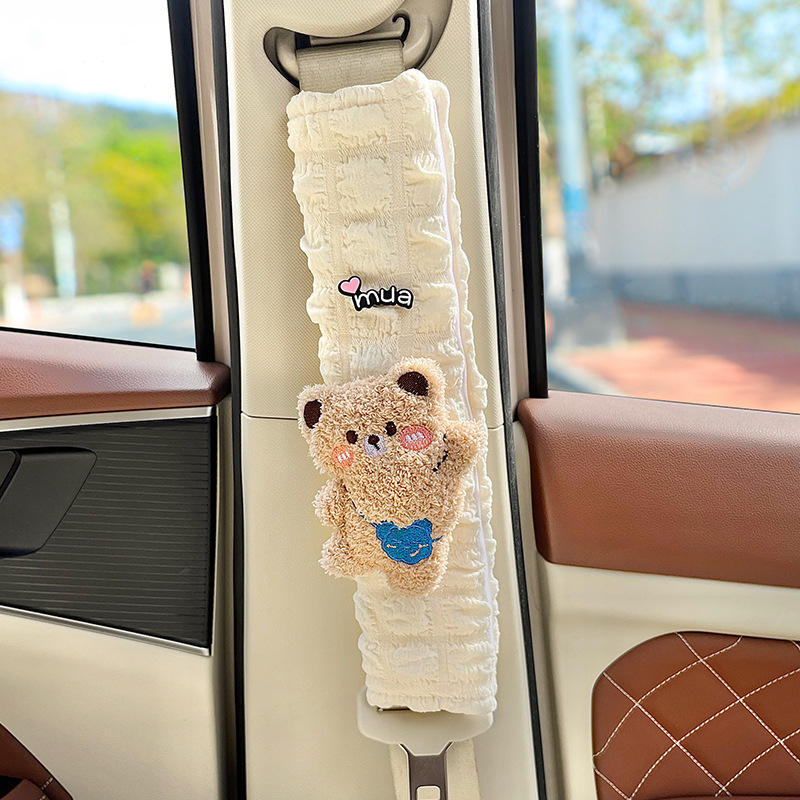 Κάλυμμα ώμου ζώνης αυτοκινήτου, Καρτούν Σχέδιο, Για Όλες τις Εποχές, Γυναικείο Αξεσουάρ Εσωτερικού Αυτοκινήτου, Μάρκα Yadingni