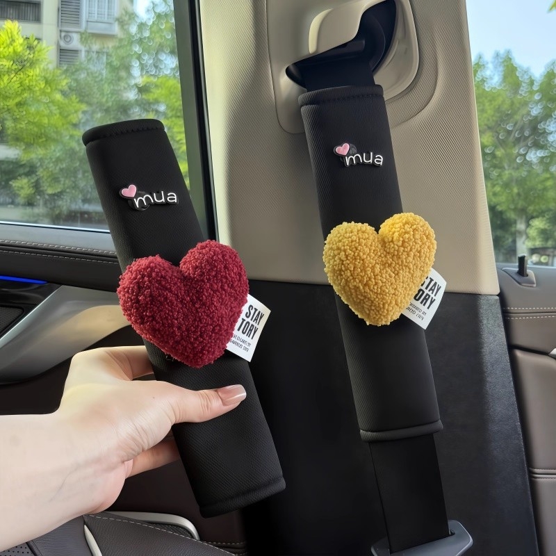 Zaštita za rameni sigurnosnog pojasa, mekan Ice Silk materijal, prozračan dizajn protiv gušenja, univerzalni auto dodatak