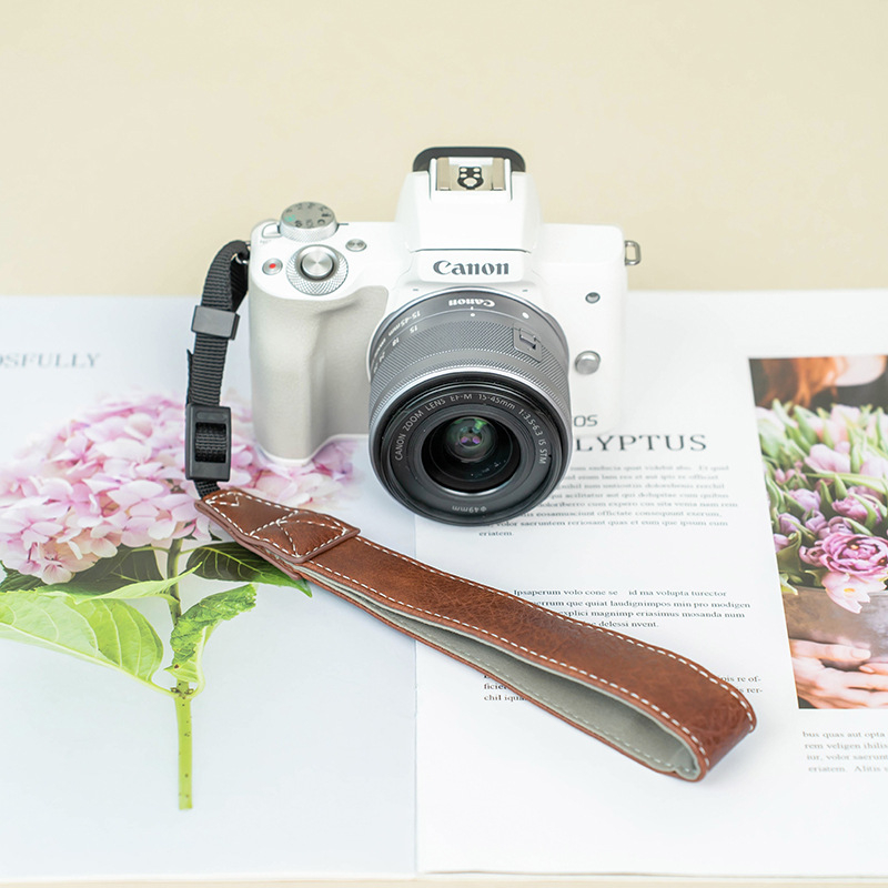 Kaiš za zapešće za kameru, model 019, kompatibilan s Canon R50, Sony ZV-E10 i Nikon Z30