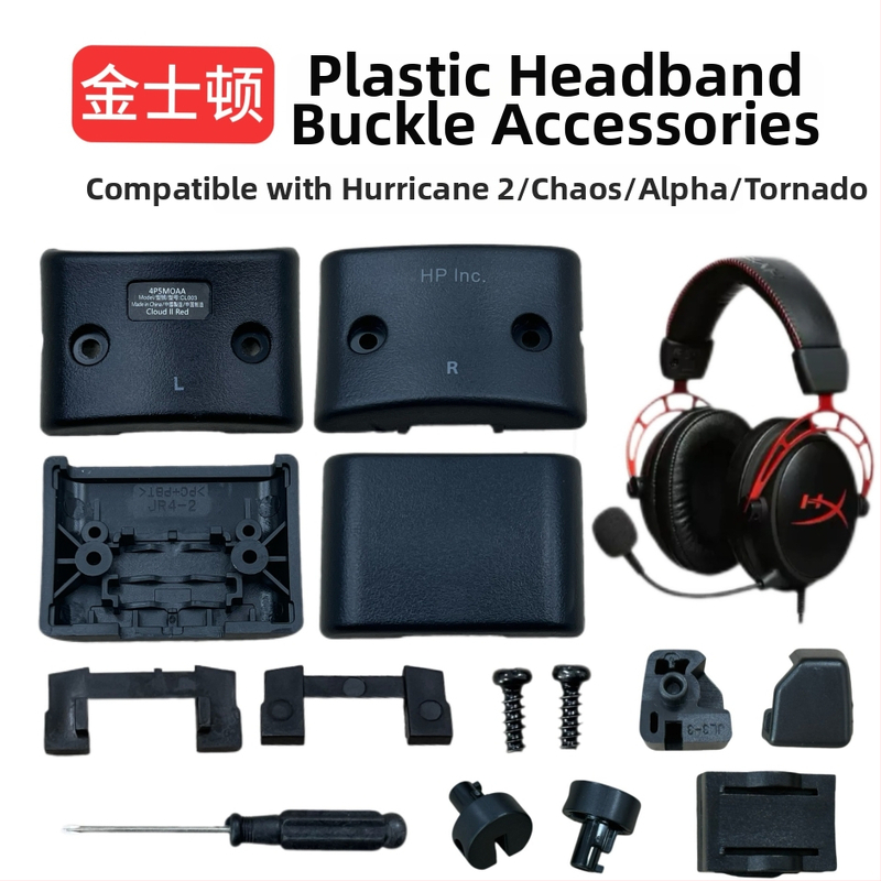 Príslušenstvo k uzáveru pásu na hlavu pre Kingston HyperX Hurricane 2 Tomahawk Alpha Storm — kompatibilné s Hurricane 2 Tomahawk Alpha Storm; jednoduchá inštalácia; prispôsobené podľa vzorky